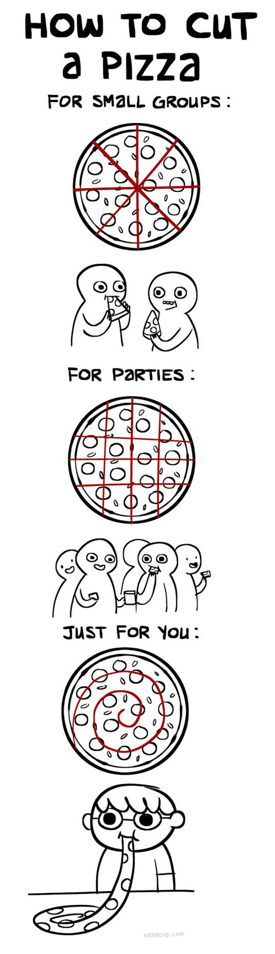 capnhpn:  srsfunny:  How To Properly Cut Pizza  @bts-grand-tour🍕