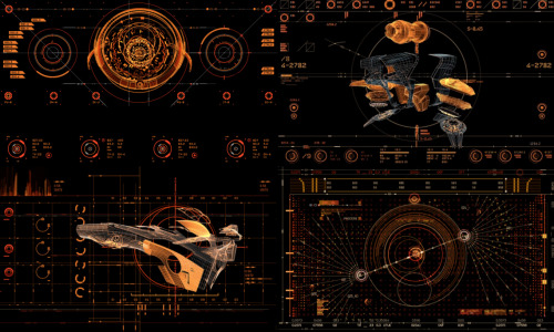 sciencefictioninterfaces:Guardians Of The Galaxy screen graphics by Territory Studio 