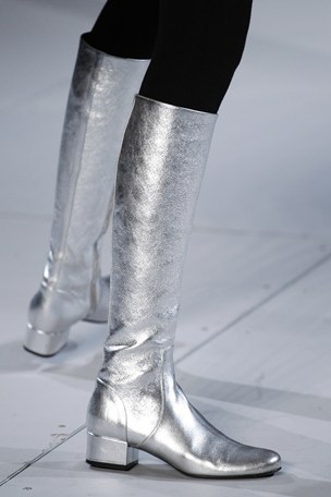 fabuleusetoujours:  Shoes at Saint Laurent AW 2014, Paris Fashion Week 