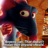 seanmaguires:endless list of pixar characters → remy (ratatouille)