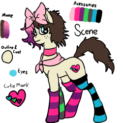 Askstrangeweird:reference Sheet For The New Oc I Acquired, I Decided To Name Her