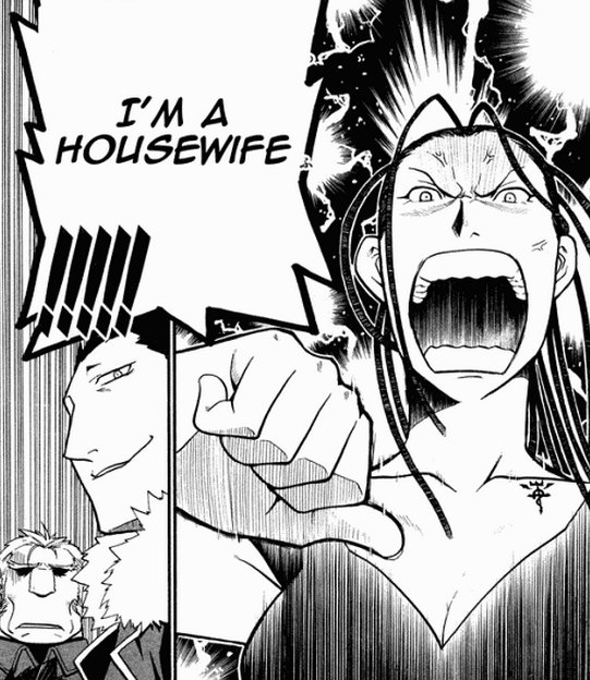 missturdle:  Izumi Curtis is a wonderful, chronically ill, kind, friendly housewife