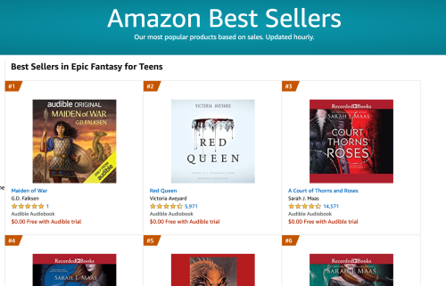 So that happened.Thank you to everyone who picked up Maiden of War today and made this possible! If 