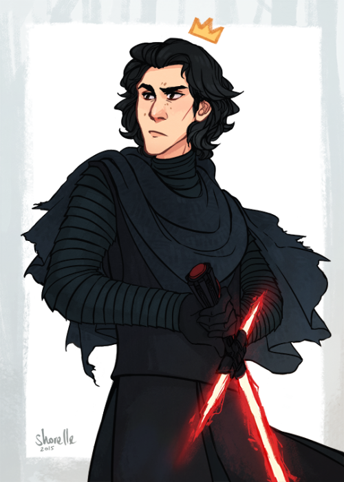 shorelle: OK I know this has been brought up a lot already, but since his mother is technically a Disney princess….. does this mean Kylo Ren = actual Disney prince Ben Organa-Solo ?? ? aand to no-one’s surprise this emo space prince is my most terrible