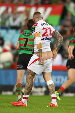 rugbyplayerandfan:  sheffmatt81:  Josh Dugan  Rugby players, hairy chests, locker rooms and jockstraps Rugby Player and Fan