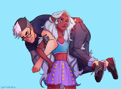 avatarkasia: hihihi.morning Shiro x Allura as a continuation from this piece Reminder I do commissio