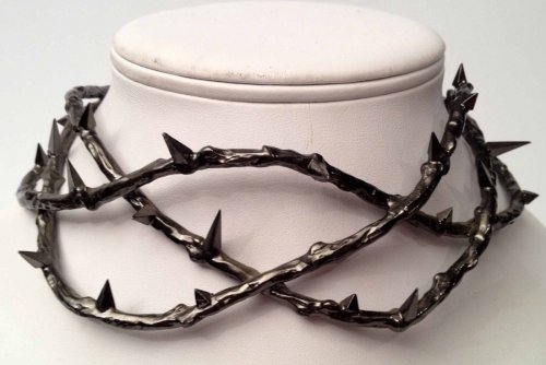 thedoppelganger:Thorn collar, Thierry Mugler
