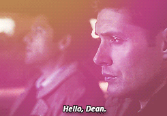 storywingstiel:  Castiel + “Hello, Dean” 