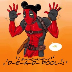 #deadpool #mickeymouse #marvel #disney #marvelcomics