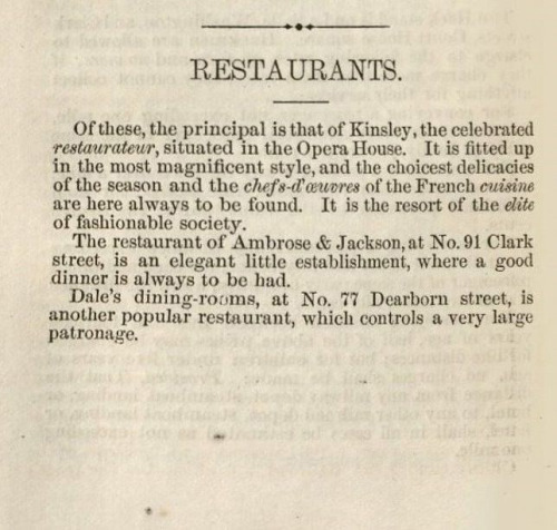 Chicago Restaurant Week starts today, and to celebrate we’re looking back at Kinsley’s R