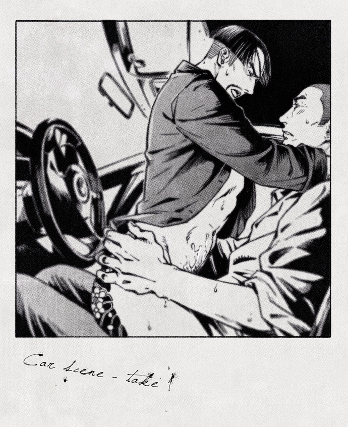 chillalee: Saejima / Majima Doodles. NSFW 
