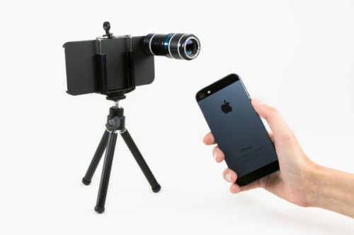 Made just for the iPhone 5, this 12x Telephoto iPhones Lens gives your phone super vision! It helps 