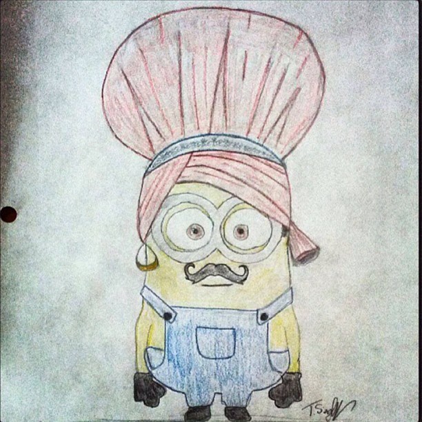 bhangramemes:  For all the Despicable Me fans, meet Miniondeep! #bhangra #bhangramemes