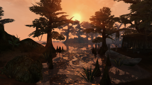 Look around. Isn’t it beautiful here?..Replaying Morrowind once again. This time I decided to try a 