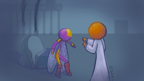 AvA Astro Boy Au: Purple Isn't Gold