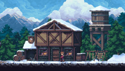 pixelartus:After ~5 years of development the Castlevania-styled action rpg platformer Chasm is now available on Steam, PS4 and Vita!