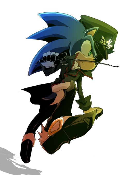 aimf0324:  【SONIC：今日の落書き】 軍服と寿司ネタ。