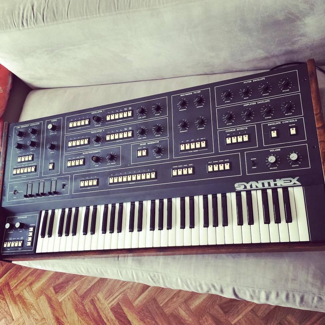 justastudio:  audiogearstore:  To be serviced Soon ! #Elka #synthex #gearporn #polysynth