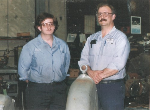 cheesewhizexpress: coldtofire: This is a very old picture of my dad and myself. He taught me damn near everything I needed to know. Not only about how to be a good man but how to be a good person. One of the best things he ever said to me, in my wild