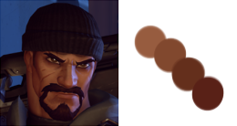 reaperapologist:   pls take note overwatch fandom: no matter what lighting Gabriel Reyes is in he’s still not white 