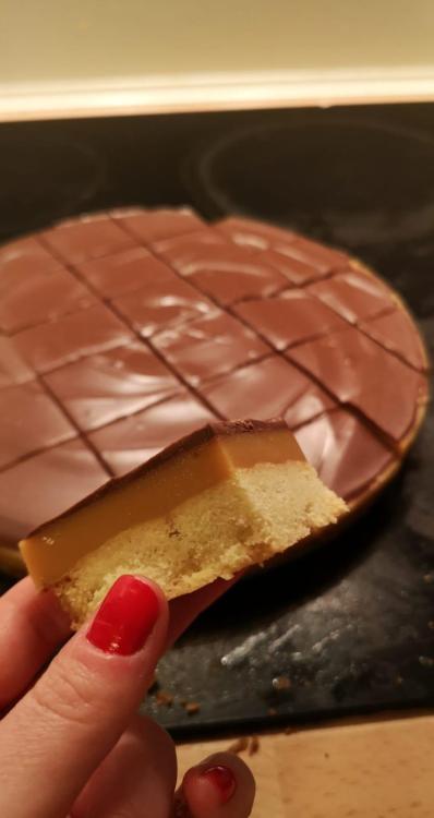 thedailyfood:  Check out our food blog - https://ift.tt/2rHbaMM [homemade] Millionaires shortbread via /r/food https://ift.tt/2NY6tvi