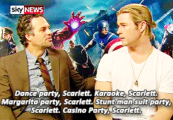 tsundereslasher:Top 5 friendships: Avengers cast → (5/5) Everyone - part ii