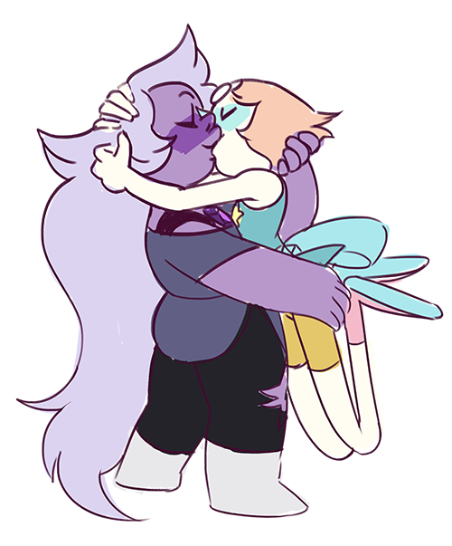 rosesquarts:  pearl was so happy that she didnt even get mad about the ass grab 