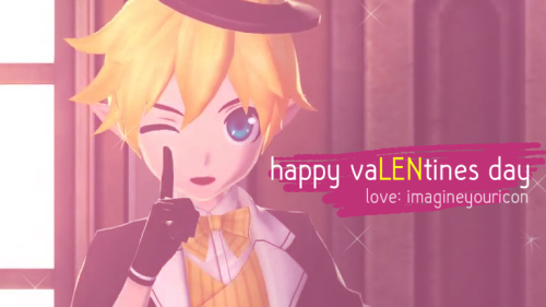 imagineyouricon:happy vaLENtines day from all of us