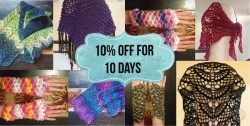 theblindneedle:  Hey everyone!For the next ten days, that is, from right now on the 10th of march 2016 until the 20th, I’m offering 10% off of every order over 15 dollars in The Blind Needle Etsy store! You see, come april first I’m moving house and
