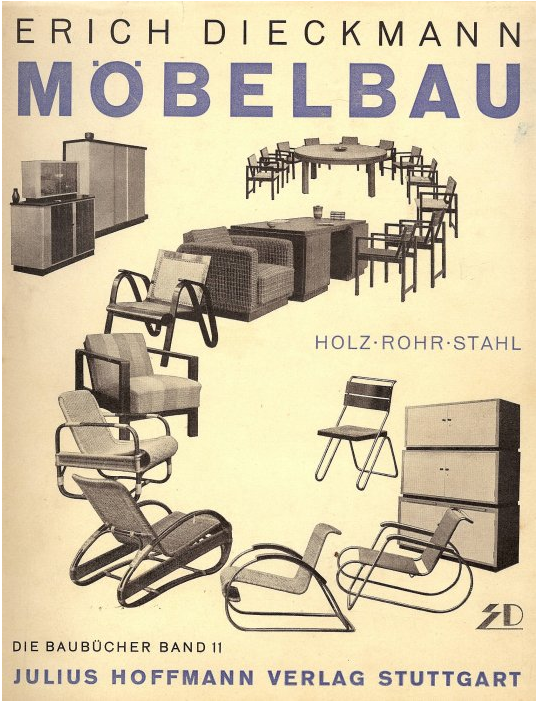 design-is-fine:  Erich Dieckmann, Furniture design in wood, wicker and steel. Möbelbau