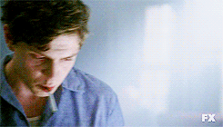 american horror story + smoking