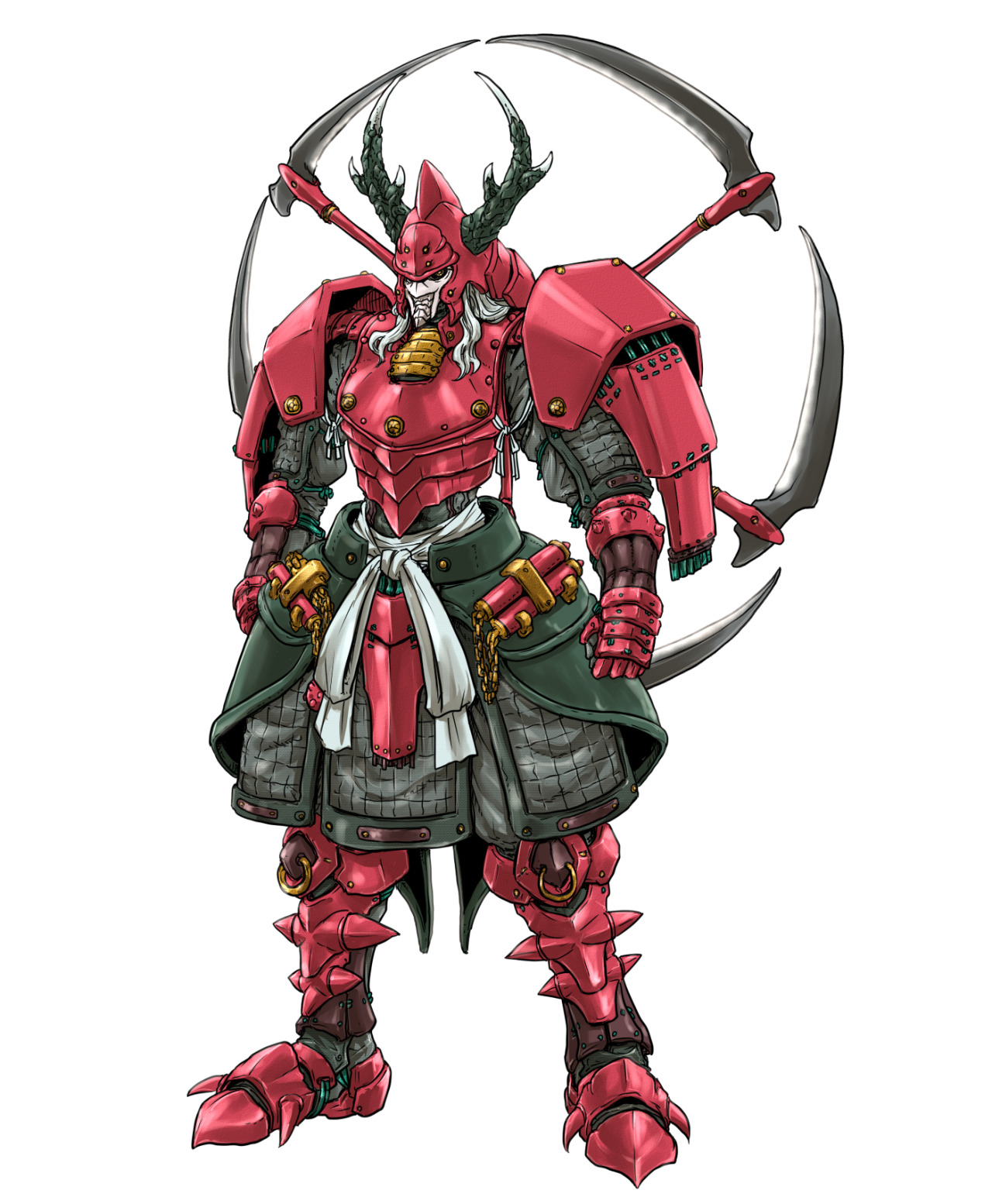 the-ankle-rocker:  Talpa/Arago’s Dark Warlords of Ronin Warriors/Yoroiden Samurai