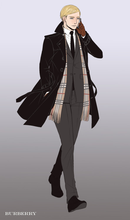 messysketchpad:Request:  Erwin in Burberry