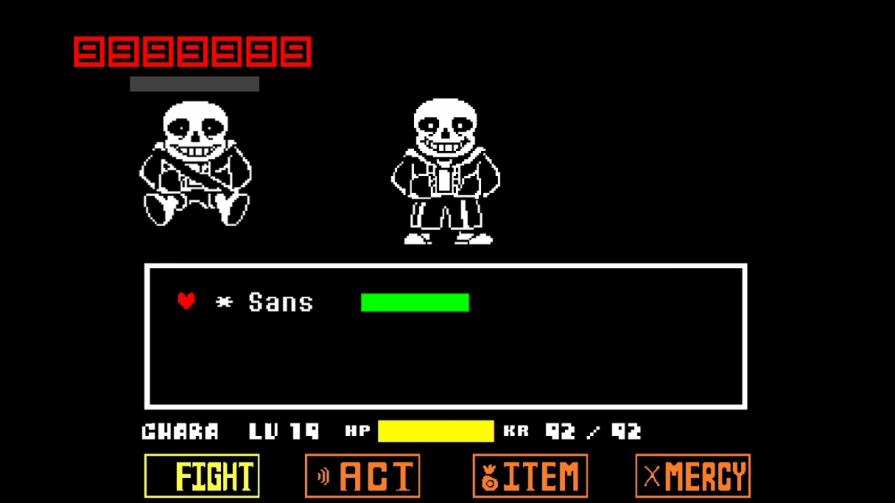 A Home For Stuff — Where Is Sans' Hp Bar? (Spoilers)