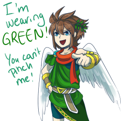 pit-uprising:  Lookin’ at you, Palutena.