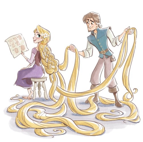 wantedfangirl:constable-frozen:Tangled the SeriesI love the one where she’s painting!