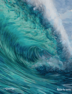 rexisky: Artwork: Cerulean by Lindsay Rapp | Motion Effect by rexisky Instagram - Facebook 