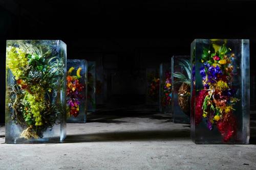 archiemcphee: Japanese botanical artist Makoto Azuma (previously featured here) recently created an 