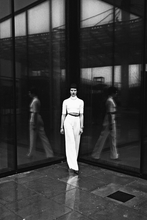 stormtrooperfashion:  Anne R. in “Power” by Oliver Stalmans for REVS Magazine #6