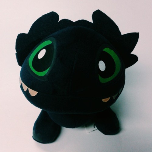 Toothless in the house (or should i say office?)! Thanks sir per for the gift! :) #HowToTrainYourDragon