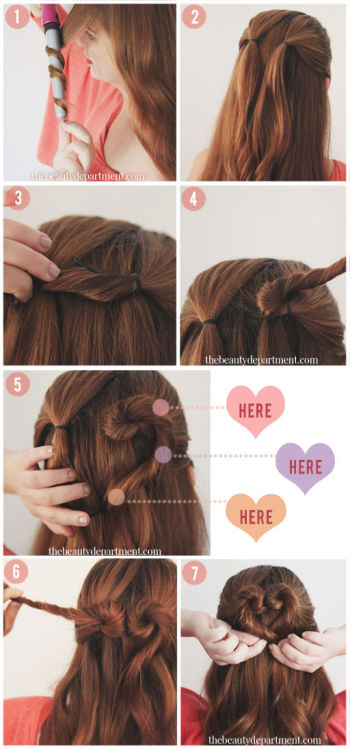 Porn lovelydyedlocks:  You will need: bobby pins, photos