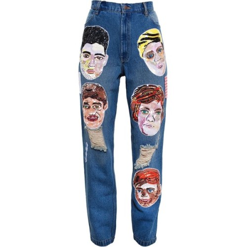 Ashish Boyband Boyfriend Jeans, $3200