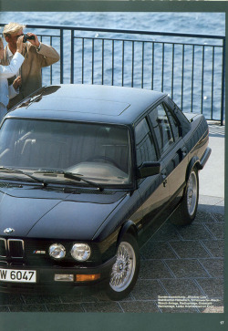 process-vision:  1986 BMW M5 