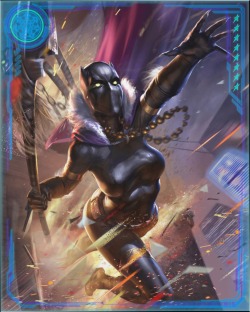 klawsofwakanda:Shuri in “Marvel War of Heroes.”