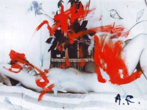 foxesinbreeches:Frauensprachezyklus 1 by Arnulf Rainer, 1977