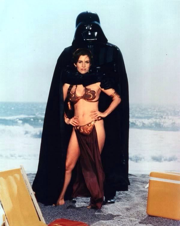 xxgeekpr0nxx:  Ladies &amp; gents, it’s the best Slave Leia of all: Carrie