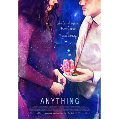 Here’s a new film poster for #MauraTierney’s new movie ‘Anything’, starring @MattBomer and @mrjclync