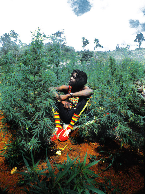 twixnmix:Peter Tosh photographed by Lee Jaffe in St. Ann Parish, Jamaica for his album Legalize It (