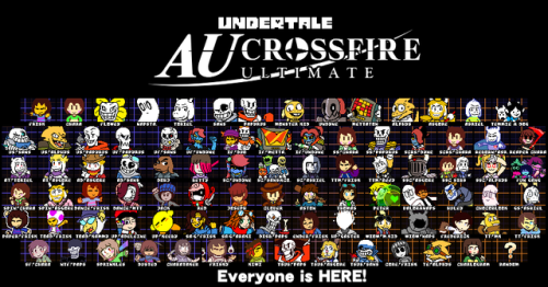 Fmsdraws At Long Last Au Crossfire Ultimate S Undertale Inverted Fate