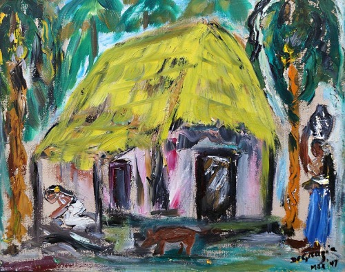 In the 1940’s artist Ted DeGrazia&rsquo;s post-Impressionist style began to evolve with a 
